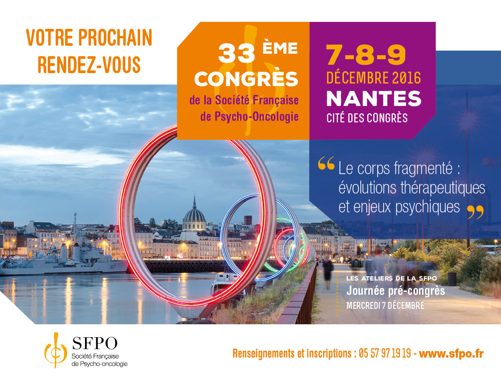 Congrès SFPO2016